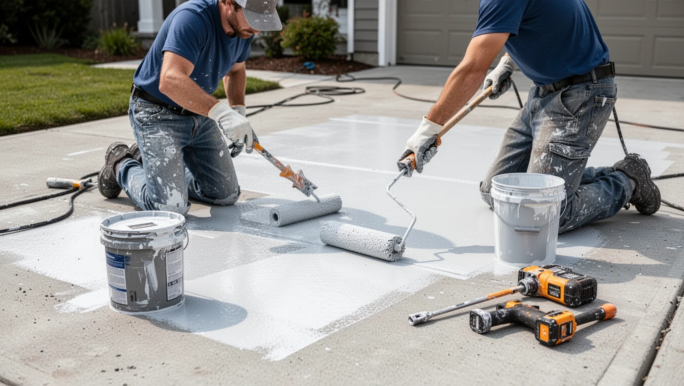 Concrete & Driveway Painting